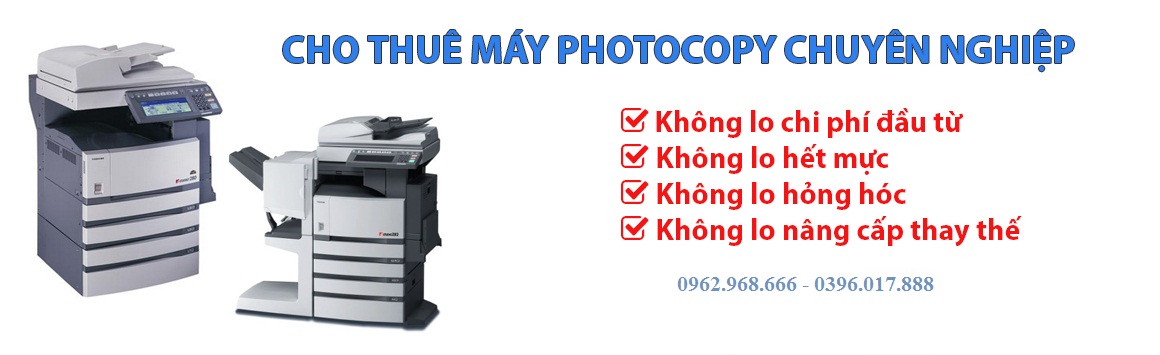 Thuê máy Photocopy giá rẻ