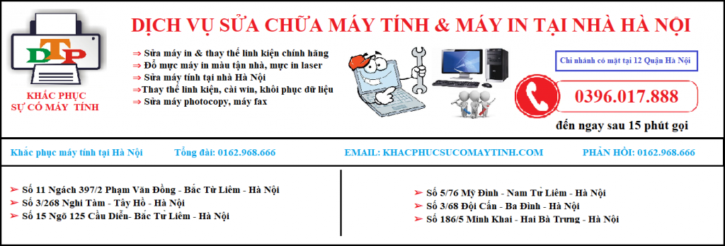 Sửa máy tính tại Thịnh Quang