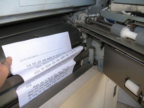 Cần liên hệ đơn vị sửa máy photocopy tại Long Biên khi thiết bị gặp sự cố