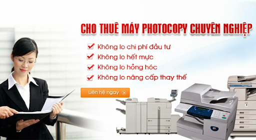 Dương Tiến Phát cho thuê máy photocopy chuyên nghiệp 