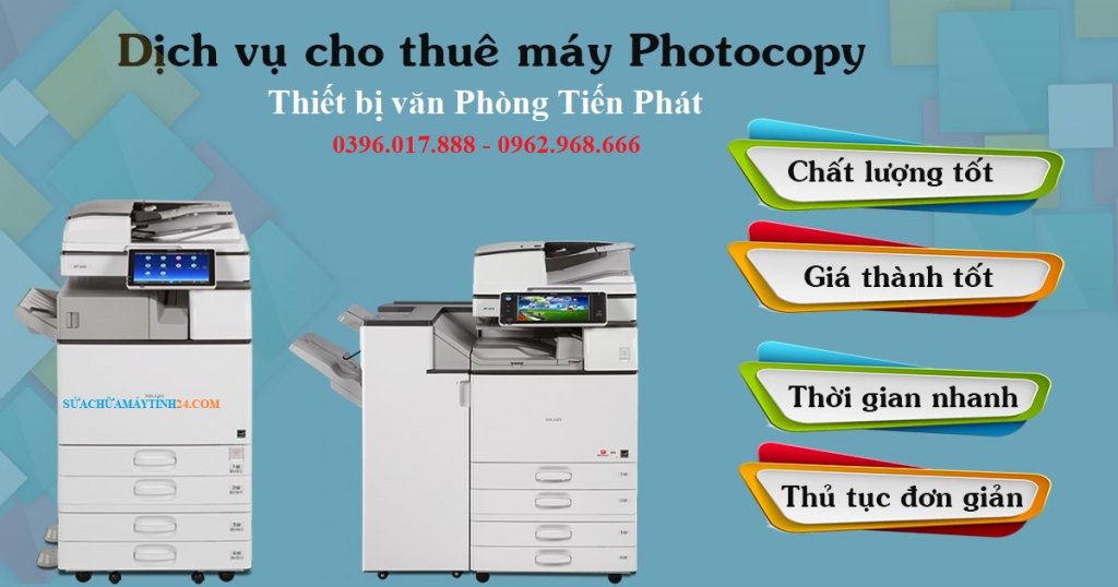 Tiến Phát Computer - địa chỉ cho thuê máy photocopy tại Hà Đông uy tín