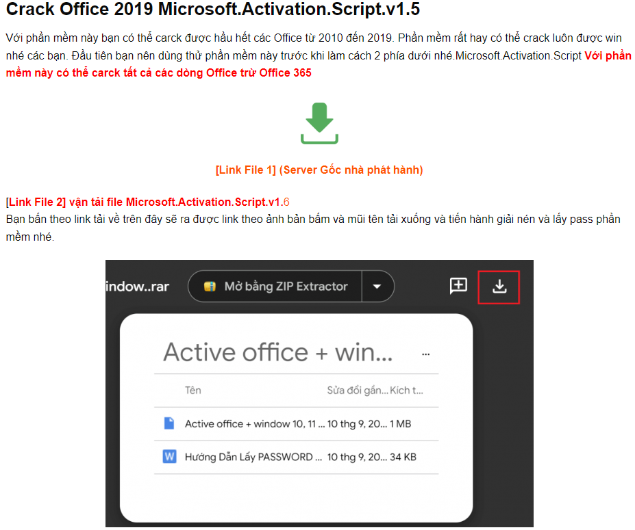 Khắc phục Word, Excel lỗi most features are disabled because your office product is inactive - Activate