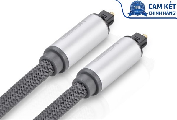 Cáp audio quang (Toslink, Optical) 2m Chính hãng Ugreen 10540