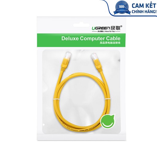 Cáp mạng đúc sẵn Cat5e dài 10m chính hãng Ugreen 30642 cao cấp