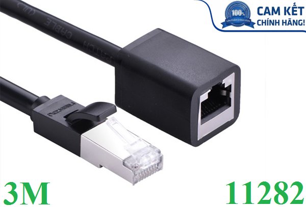Cáp mạng đúc sẵn Cat6 nối dài 3m chính hãng Ugreen 11282 cao cấp