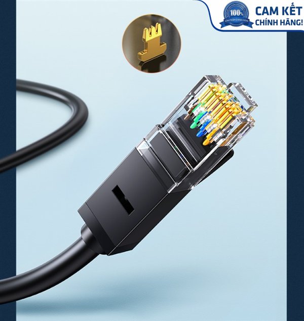 Cáp mạng đúc sẵn Cat6 tròn dài 15m chính hãng Ugreen 20165 cao cấp