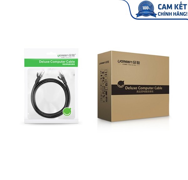 Cáp mạng đúc sẵn Cat6 tròn dài 15m chính hãng Ugreen 20165 cao cấp
