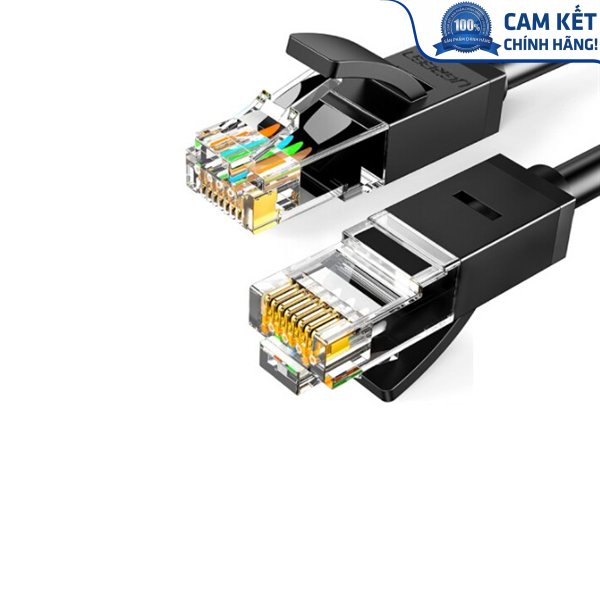 Cáp mạng đúc sẵn Cat6 tròn dài 15m chính hãng Ugreen 20165 cao cấp