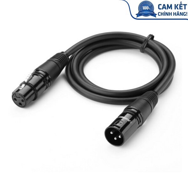 Cáp nối dài Microphone XLR 10m chính hãng Ugreen 20714 cao cấp