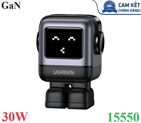 Củ sạc nhanh Nexode RG 30W Type-C Ugreen 15550 cao cấp (US)
